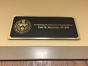 Donor Plaques Installed